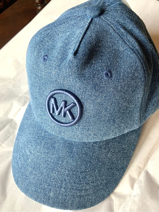Michael Kors Denim Baseball Cap - Blue OS NWT main image 6